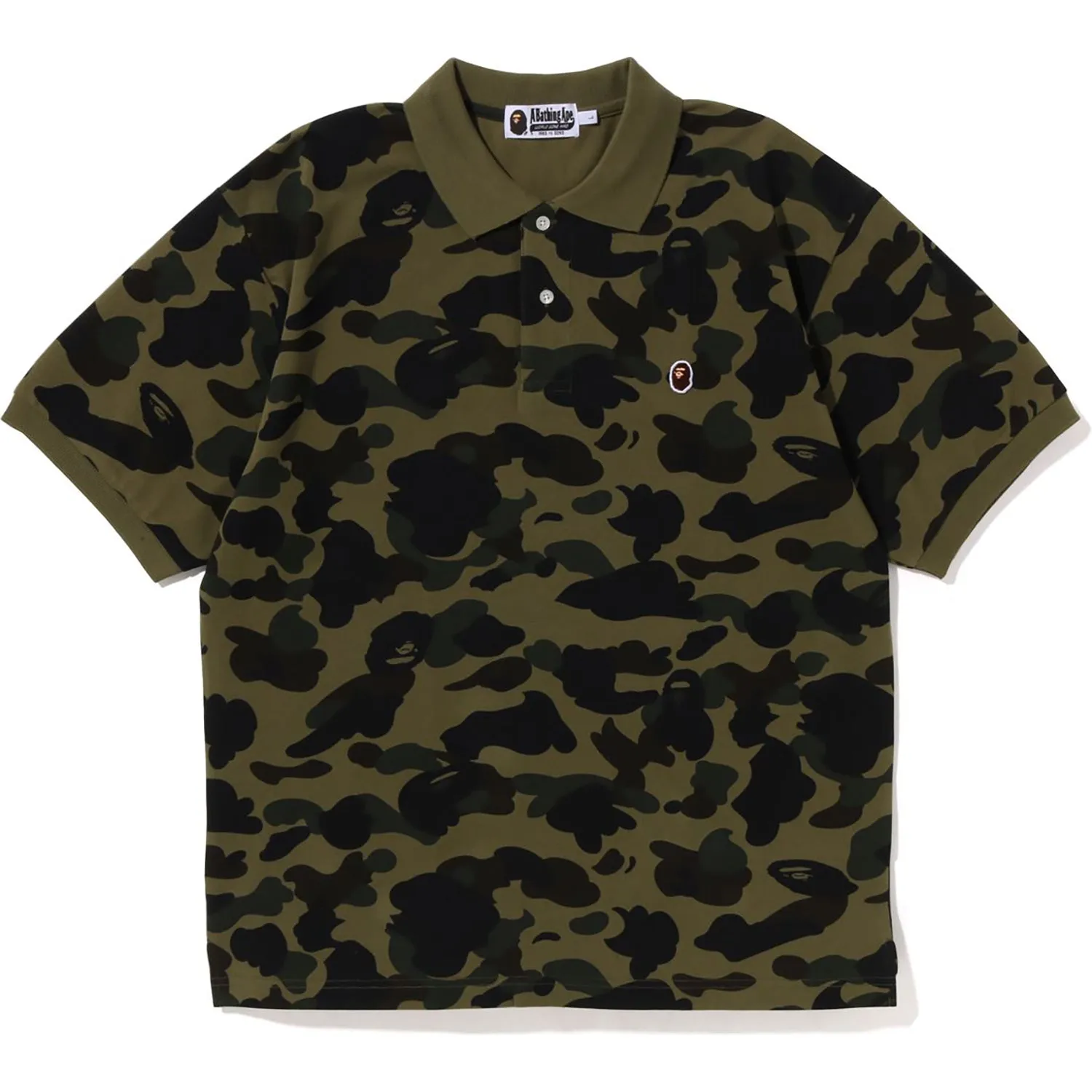 1ST CAMO ONE POINT RELAXED FIT POLO MENS