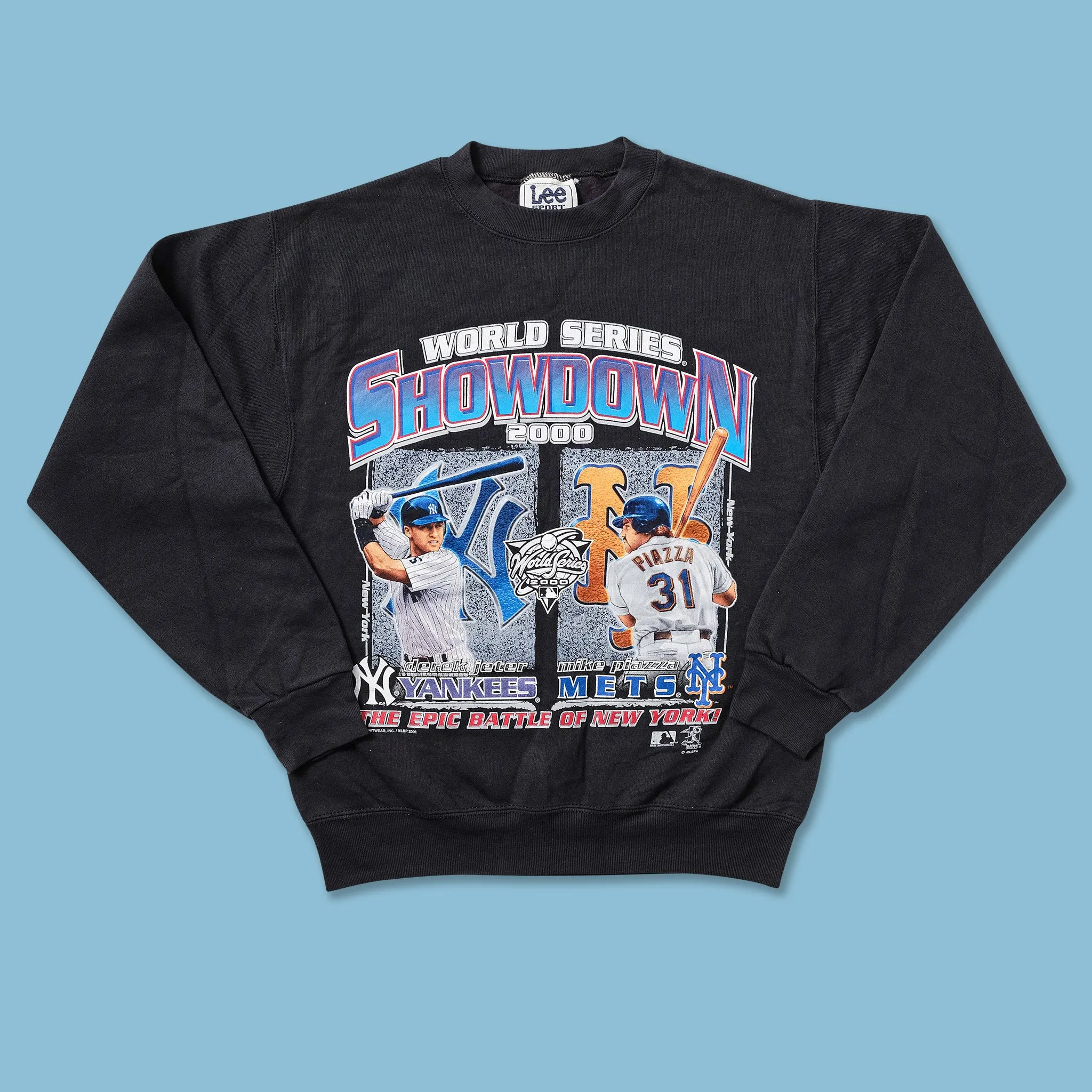 2000 MLB World Series New York Showdown Sweater Small