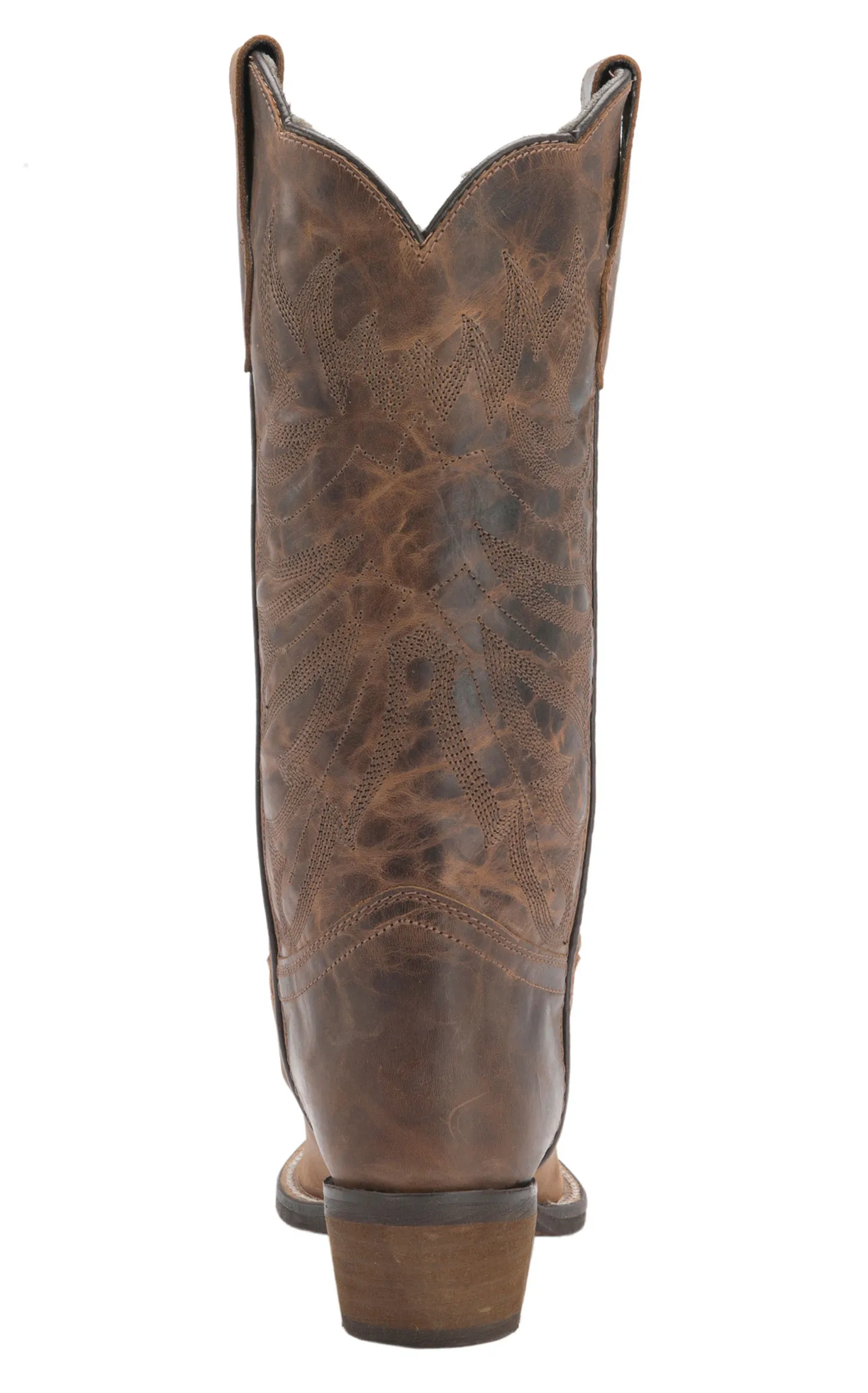 Abilene Women's Vintage Brown Snip Toe Cowboy Boots