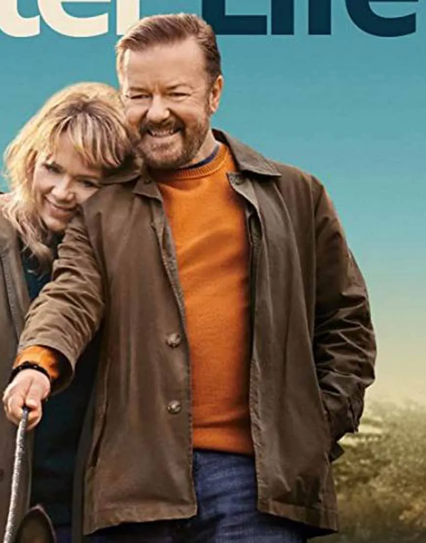 After Life S03 Ricky Gervais Jacket | Tony Brown Jacket