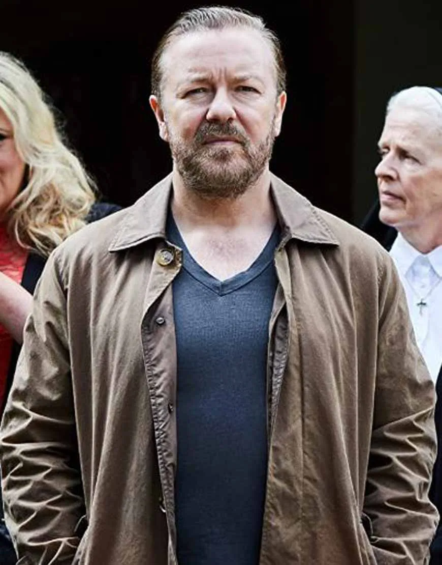 After Life S03 Ricky Gervais Jacket | Tony Brown Jacket