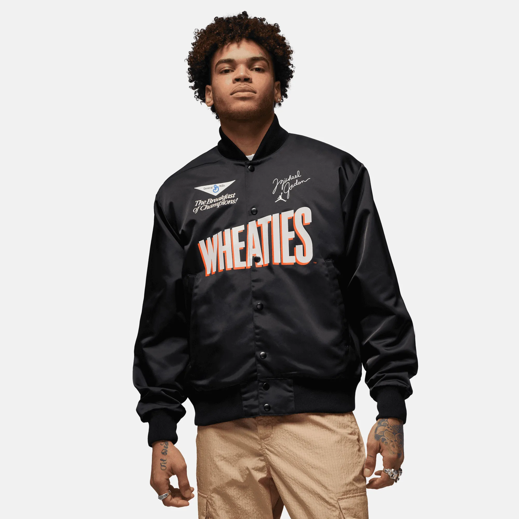 Air Jordan Flight MVP Men's Black Jacket