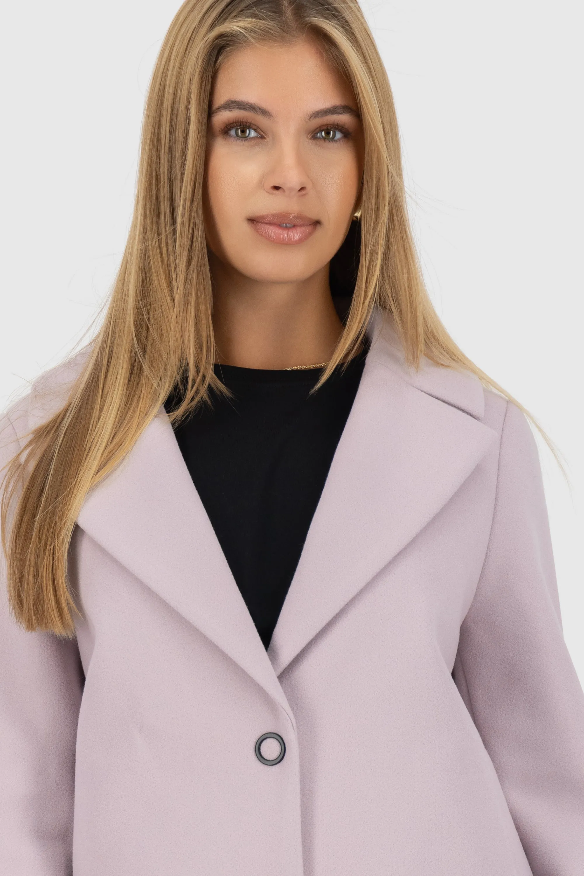 AjaAK A Jacket long Hybrid Violett