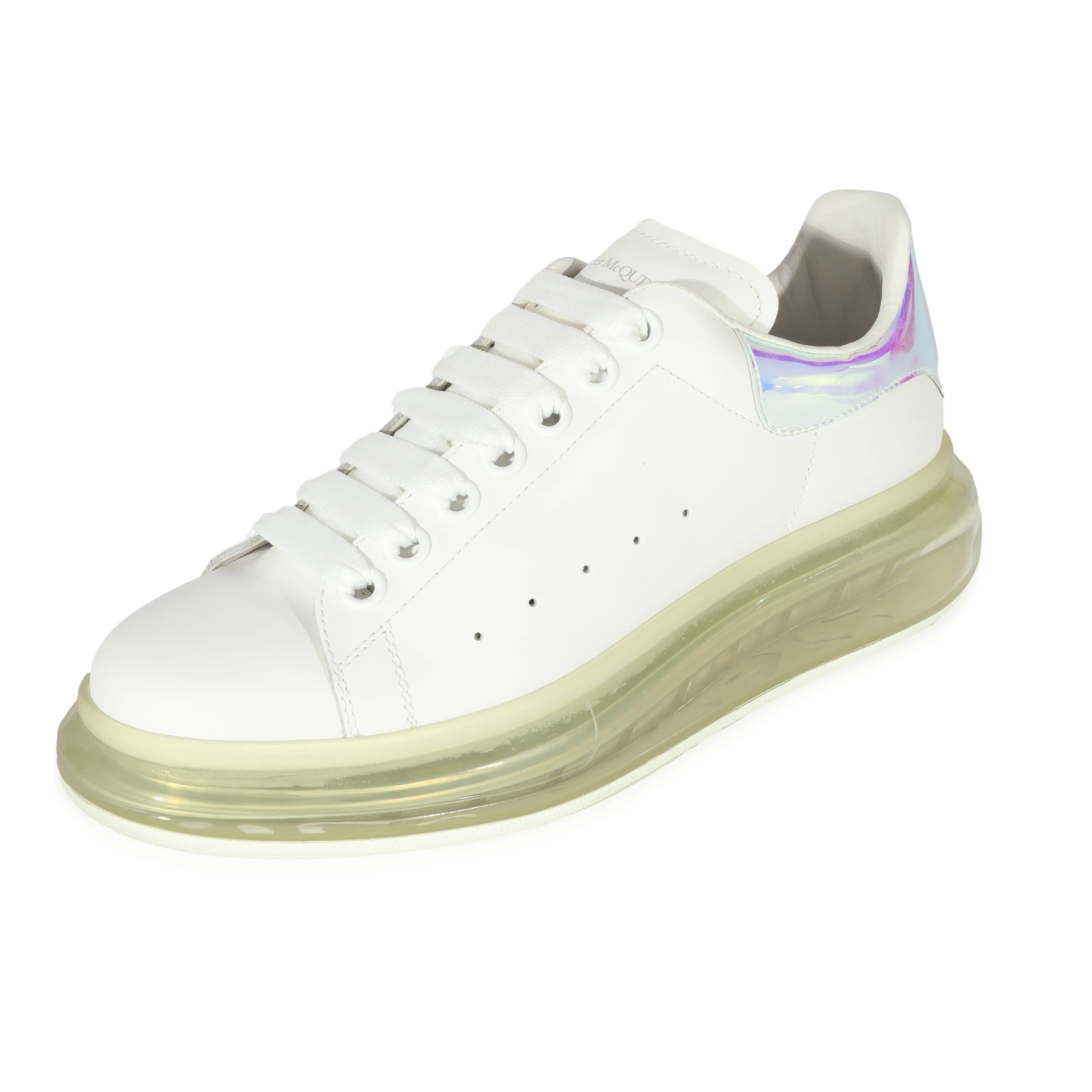 Alexander McQueen Wmns Oversized Sneaker Clear Sole - Iridescent