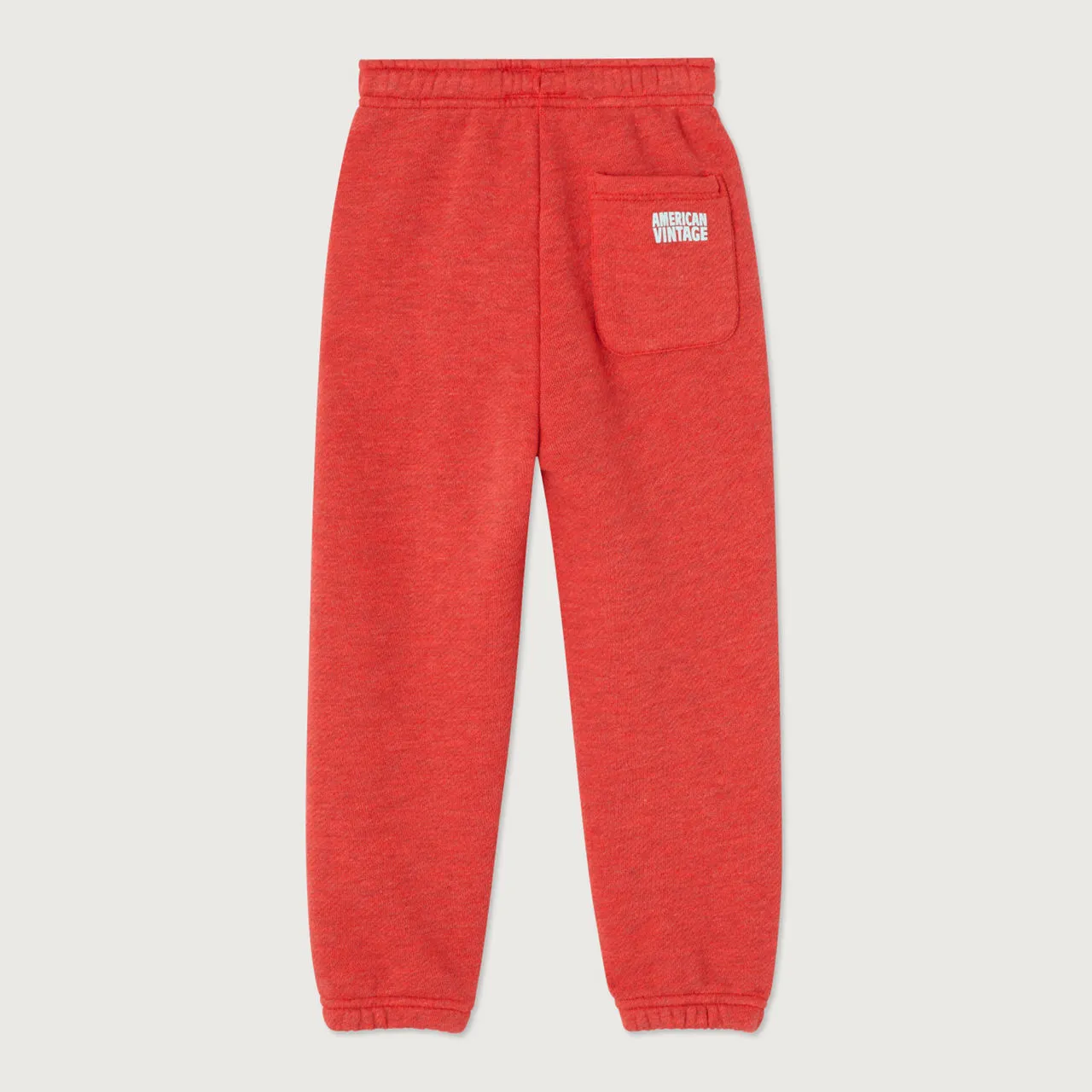 AMERICAN VINTAGE Doven Drawstring Sweatpants - Red