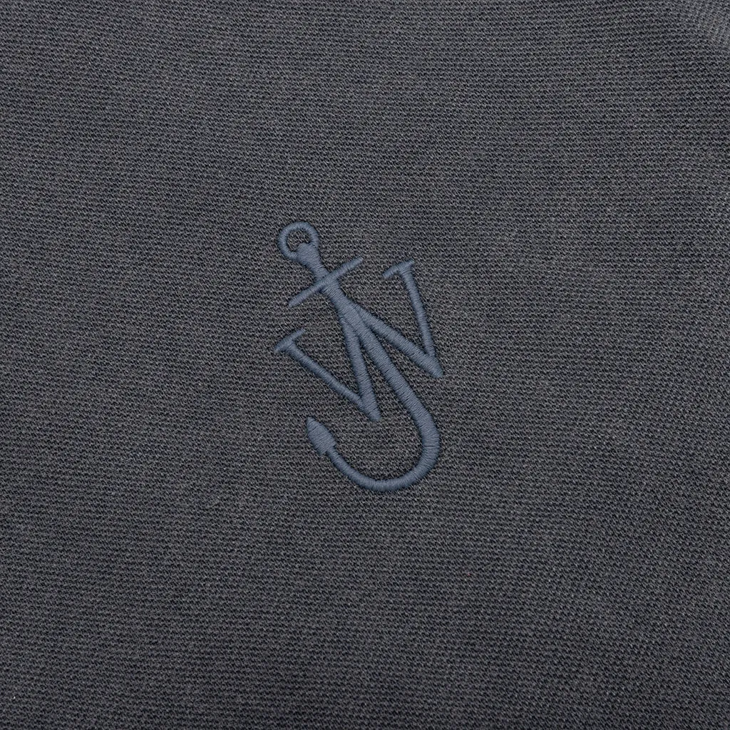 Anchor S/S Polo Shirt - Charcoal