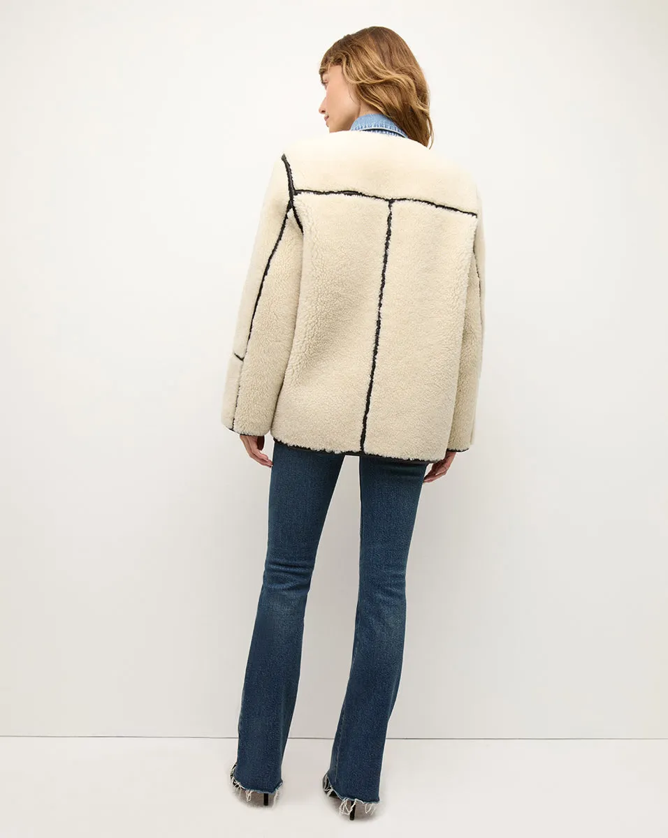 Anya Reversible Shearling Coat