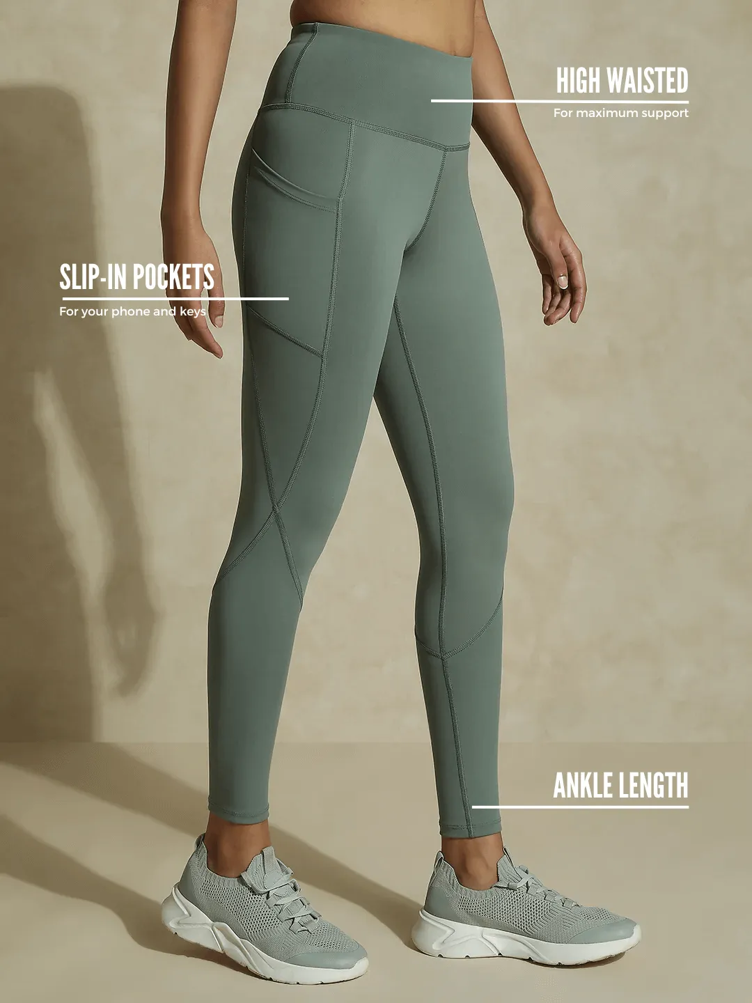 Aura Leggings Light Sage