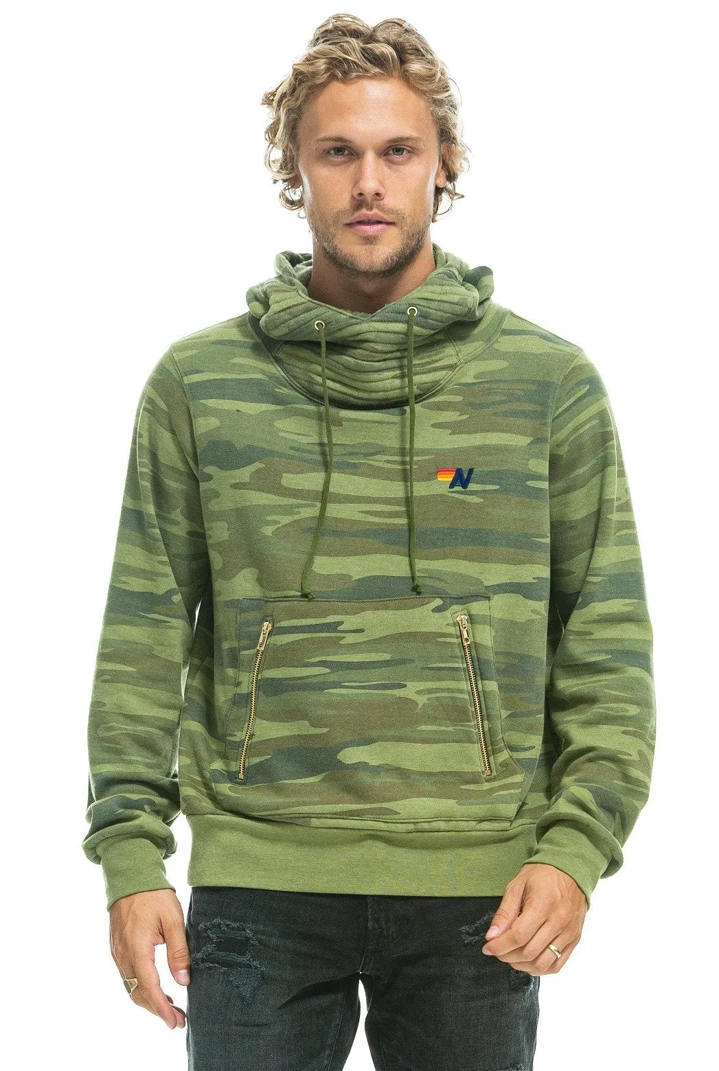 Aviator Nation Ninja Hoodie-Camo