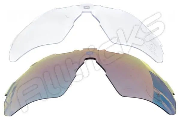 AZR TOUR RX Sports Glasses COVER WHITE - GRAY MIRROR + 2 SCREENS