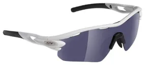 AZR TOUR RX Sports Glasses COVER WHITE - GRAY MIRROR + 2 SCREENS