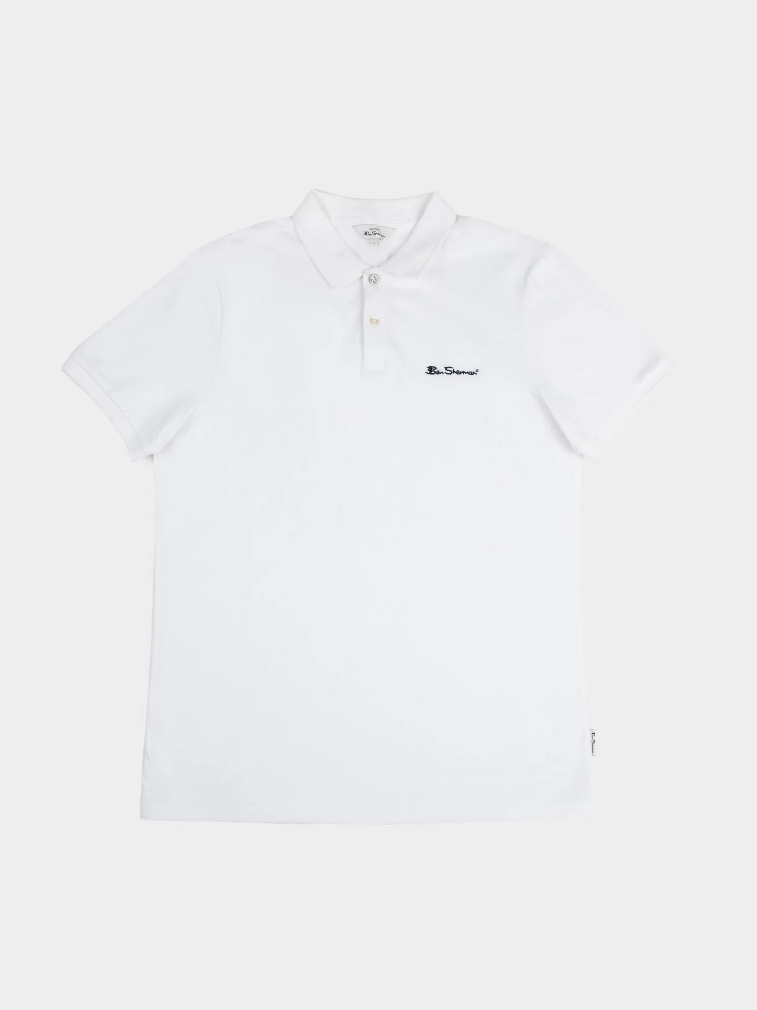 Ben Sherman Polo Ss White