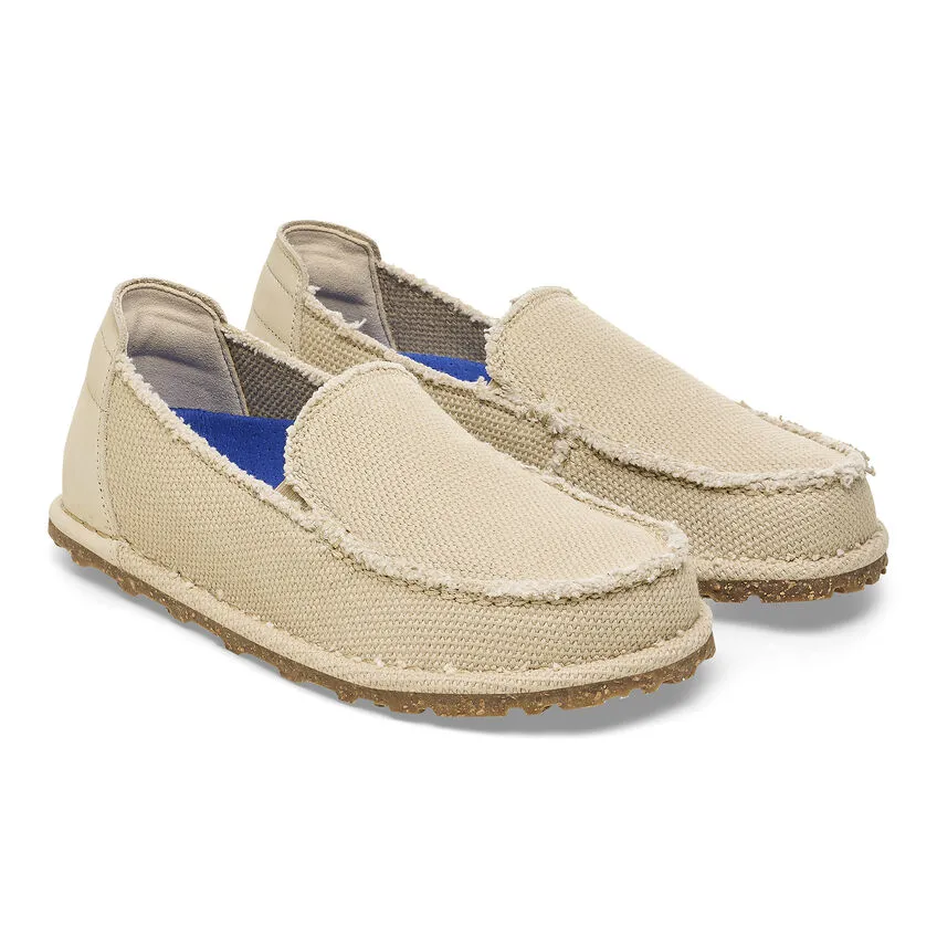 Birkenstock Men’s Utti Textile Slip On Shoes-Sandcastle