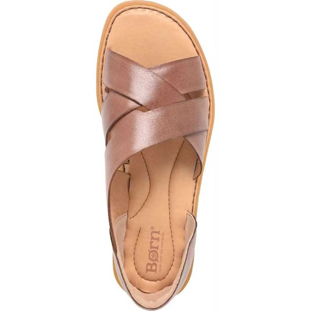 Born Ithica Sandal Brown (Women's)