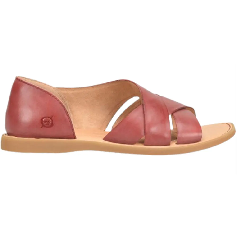 Born Ithica Sandal Red (Women's)