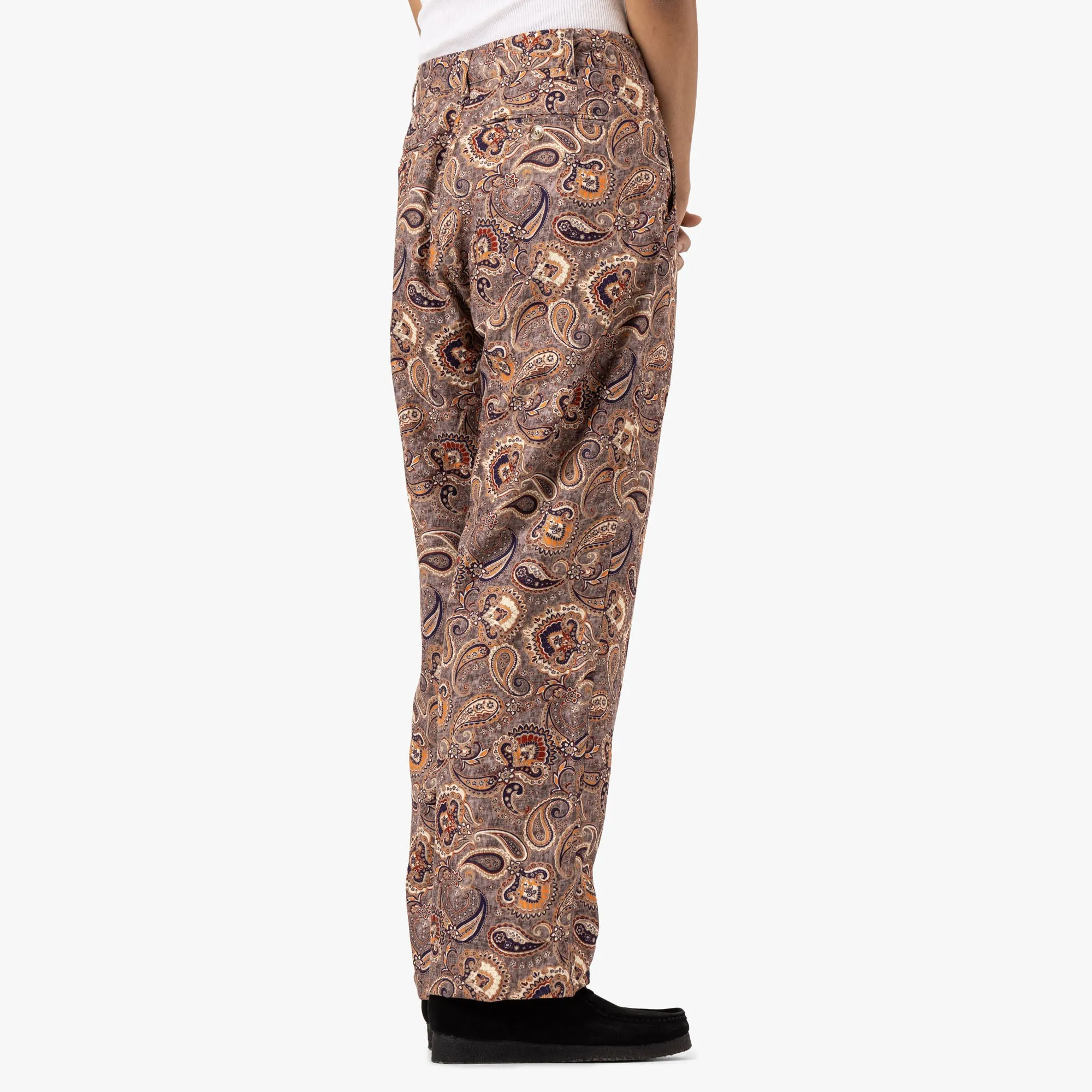 Brother Brother Double Pleated Pant / Paisley