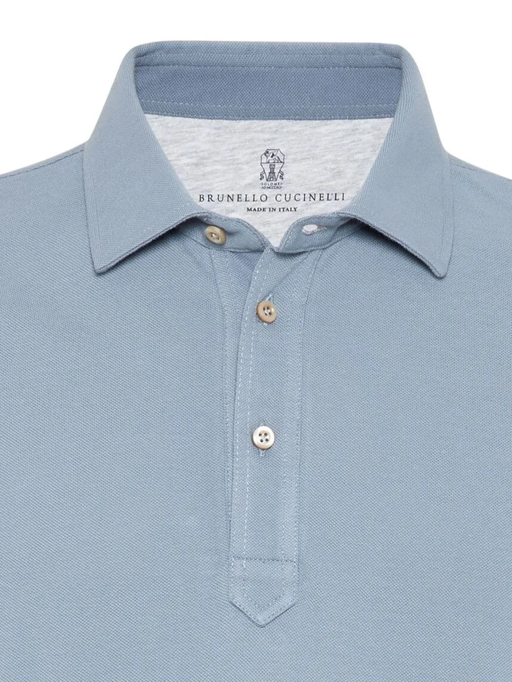 Brunello Cucinelli T Shirts And Polos Clear Blue