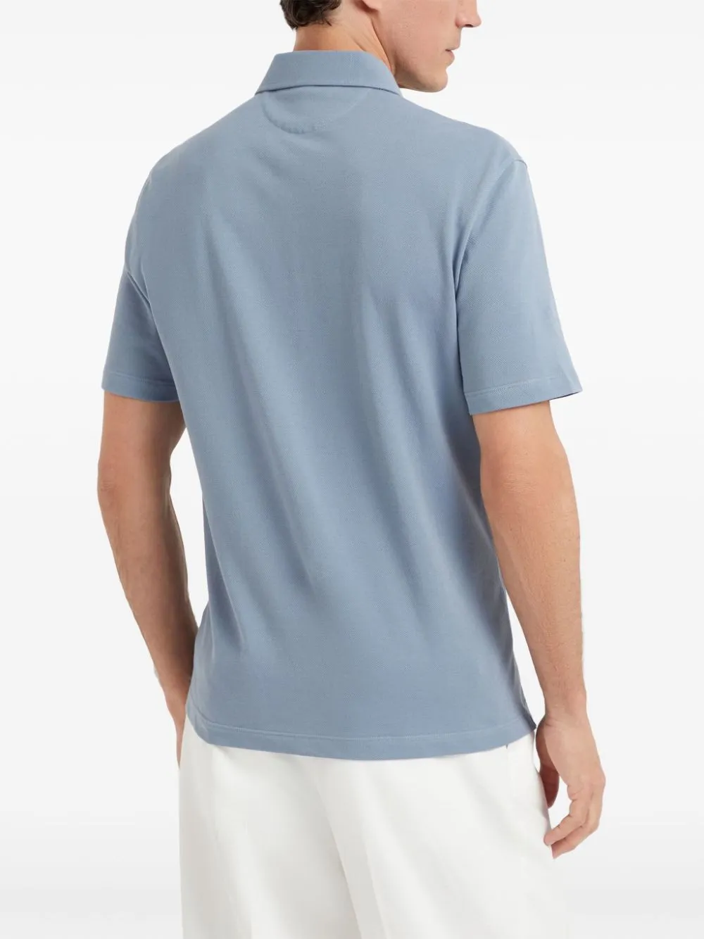 Brunello Cucinelli T Shirts And Polos Clear Blue