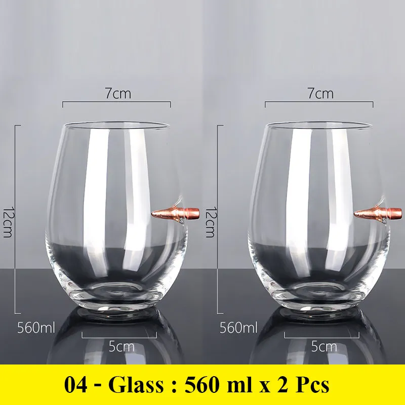 Bullet Shot Drinks Glasses - Glasses with a difference - Great Gift Idea