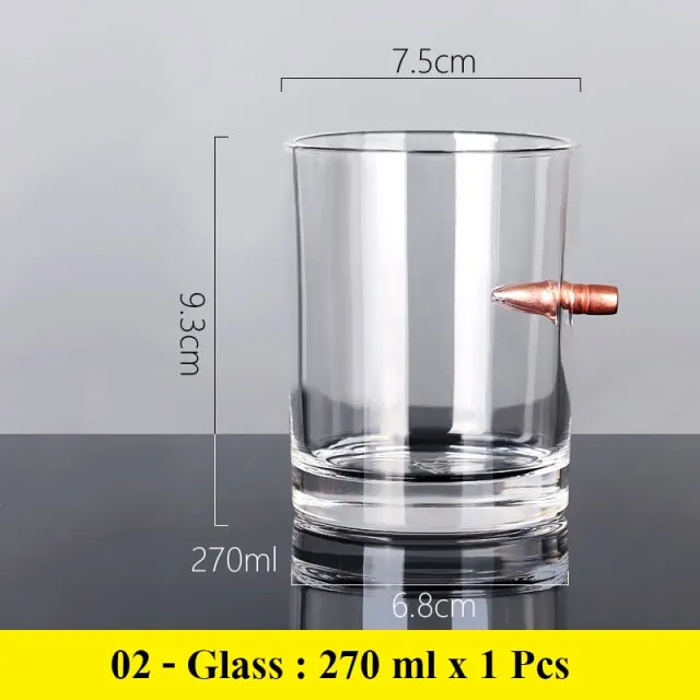 Bullet Shot Drinks Glasses - Glasses with a difference - Great Gift Idea