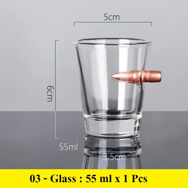 Bullet Shot Drinks Glasses - Glasses with a difference - Great Gift Idea