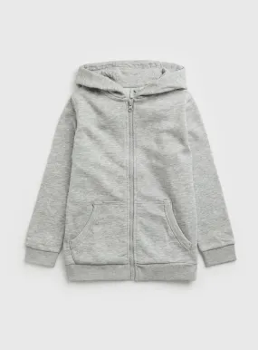 Buy Grey Zip Through Hoodie 14 years | Jumpers and hoodies | Tu