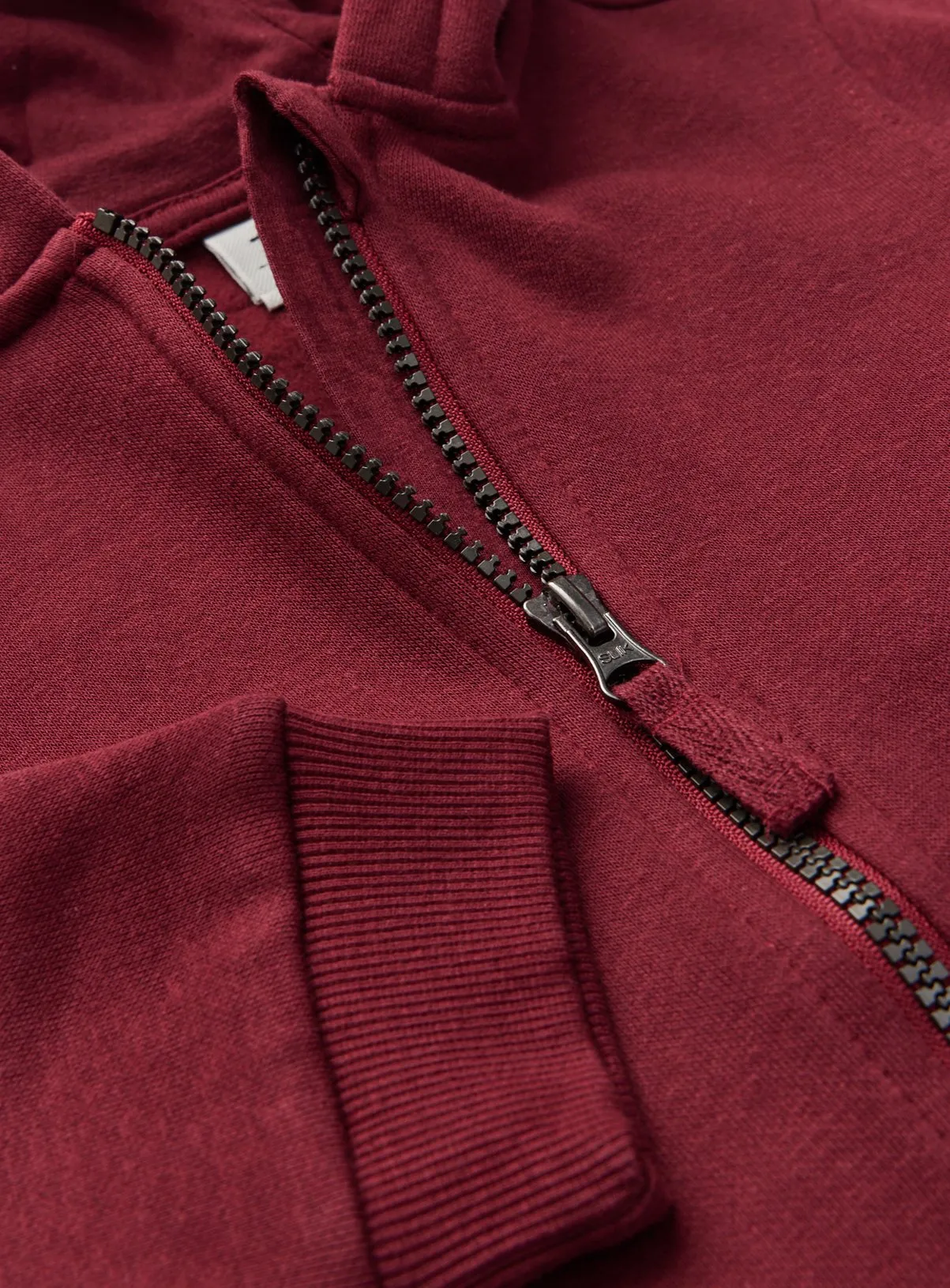 Buy Red Zip Through Hoodie  12 years | Jumpers and hoodies | Tu