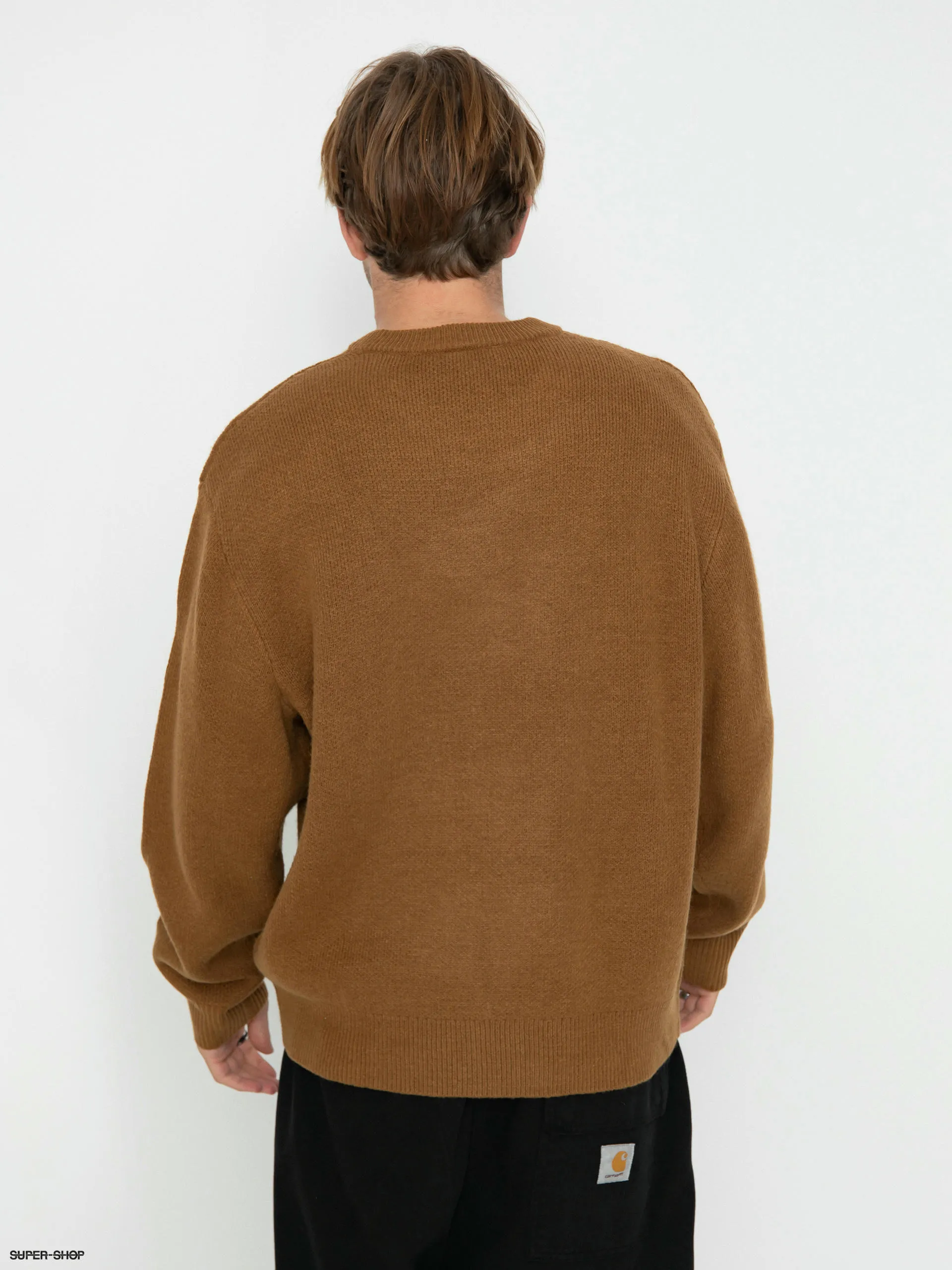 Carhartt WIP Brown Ducks Sweater (hamilton brown)