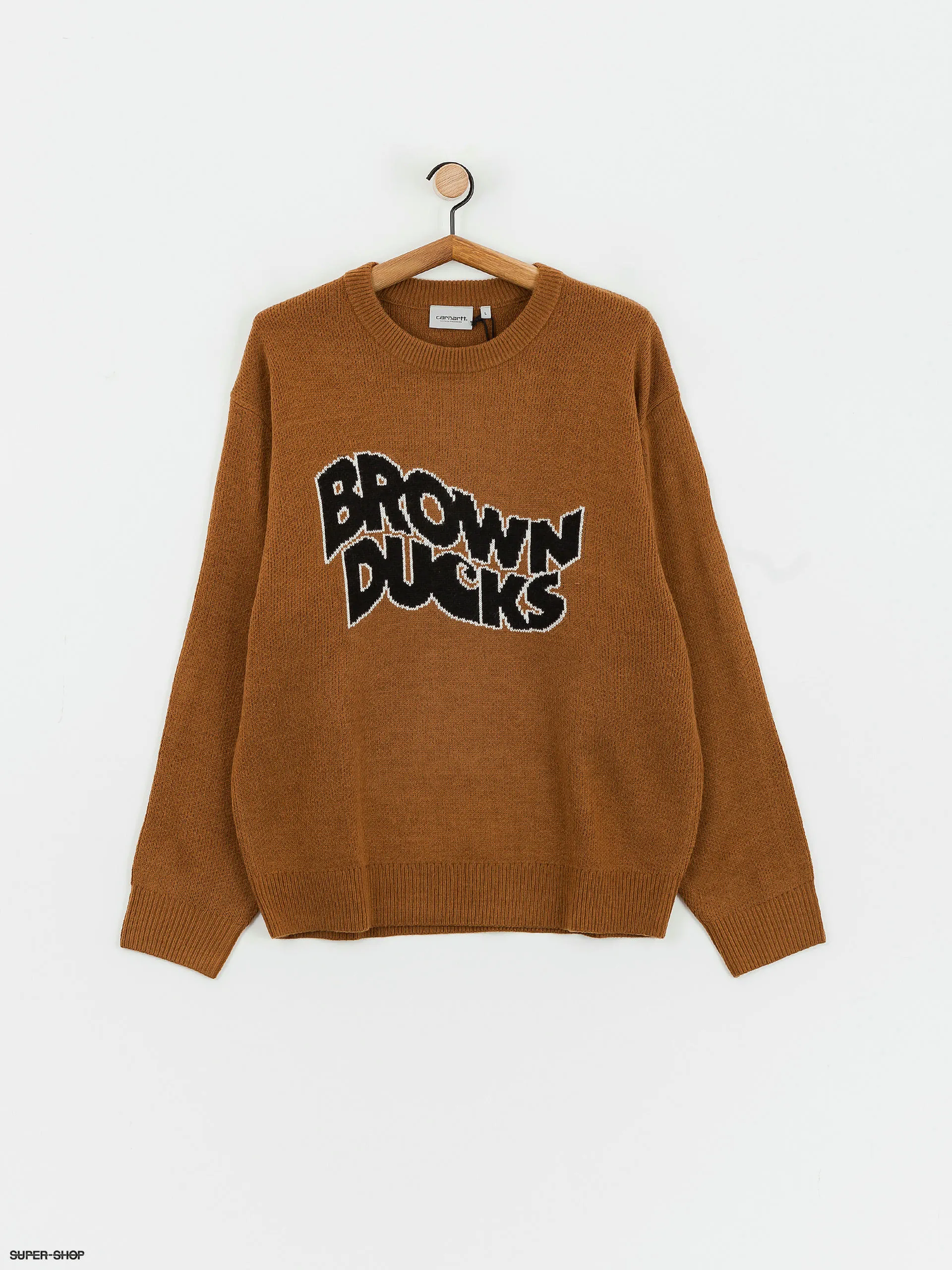 Carhartt WIP Brown Ducks Sweater (hamilton brown)