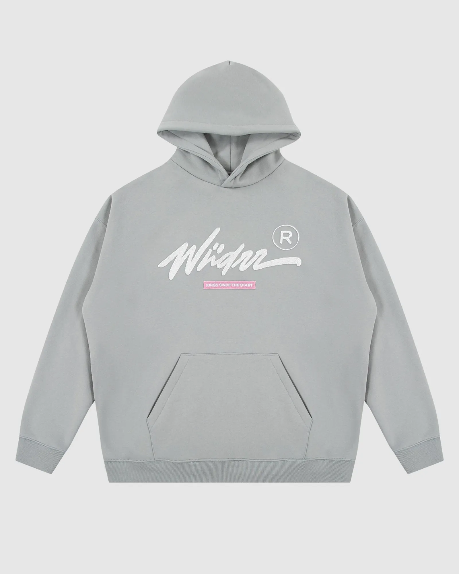 CHAIN HOOD SWEAT - CEMENT GREY