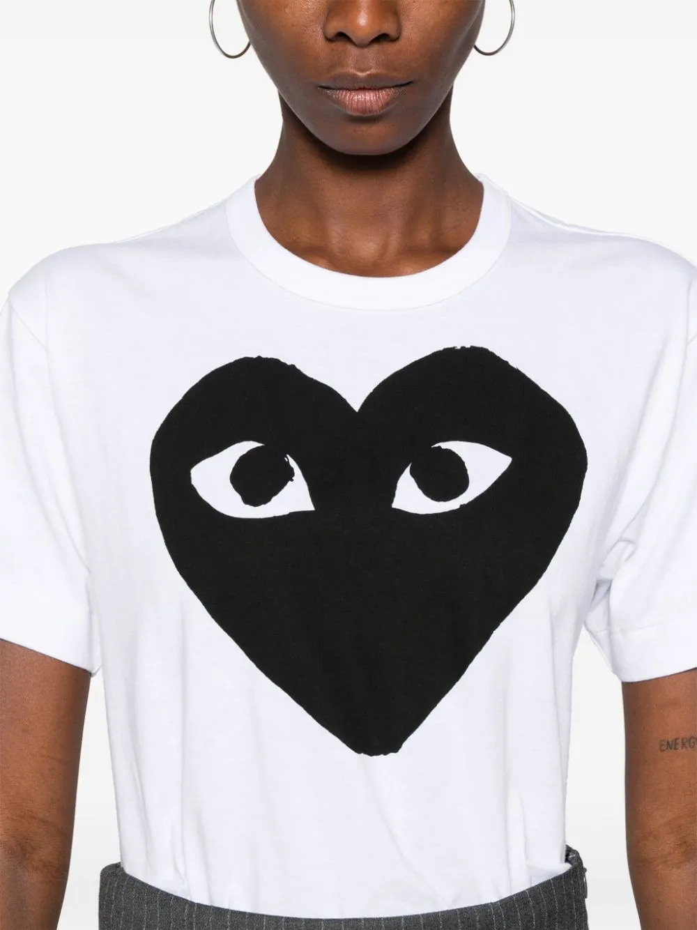 Comme Des Garcons T Shirts And Polos White