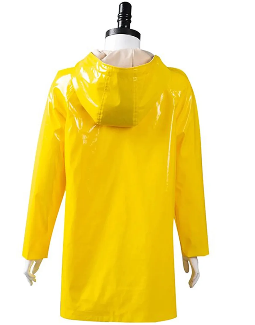 Coraline Yellow Hooded Coat | Coraline Yellow Rain Coat | Ujackets.com