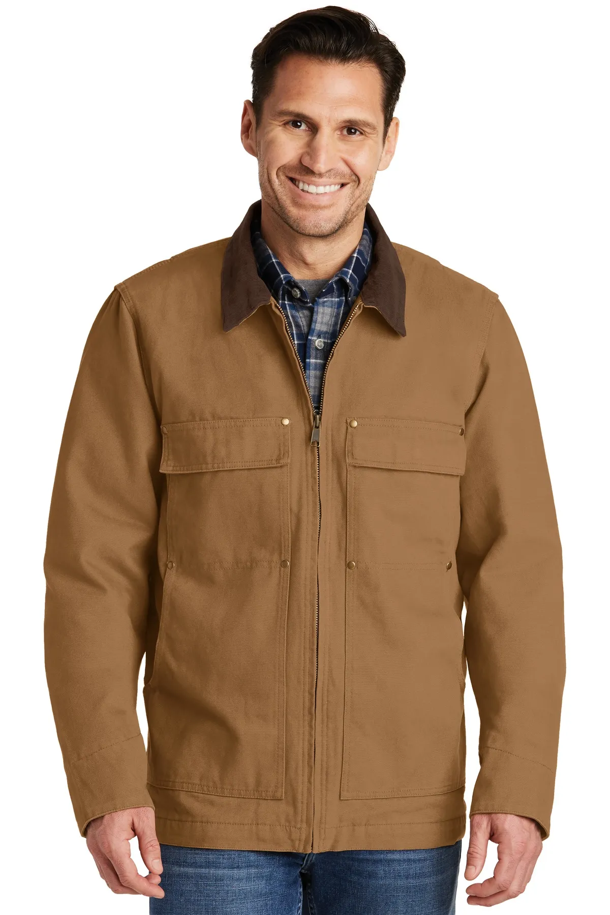 CornerStone CSJ50 Washed Duck Cloth Chore Coat