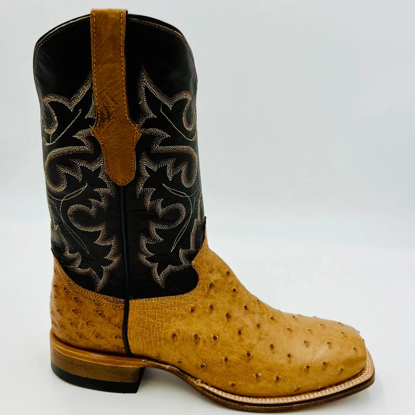 Cowtown Antique Saddle Full Quill Boot