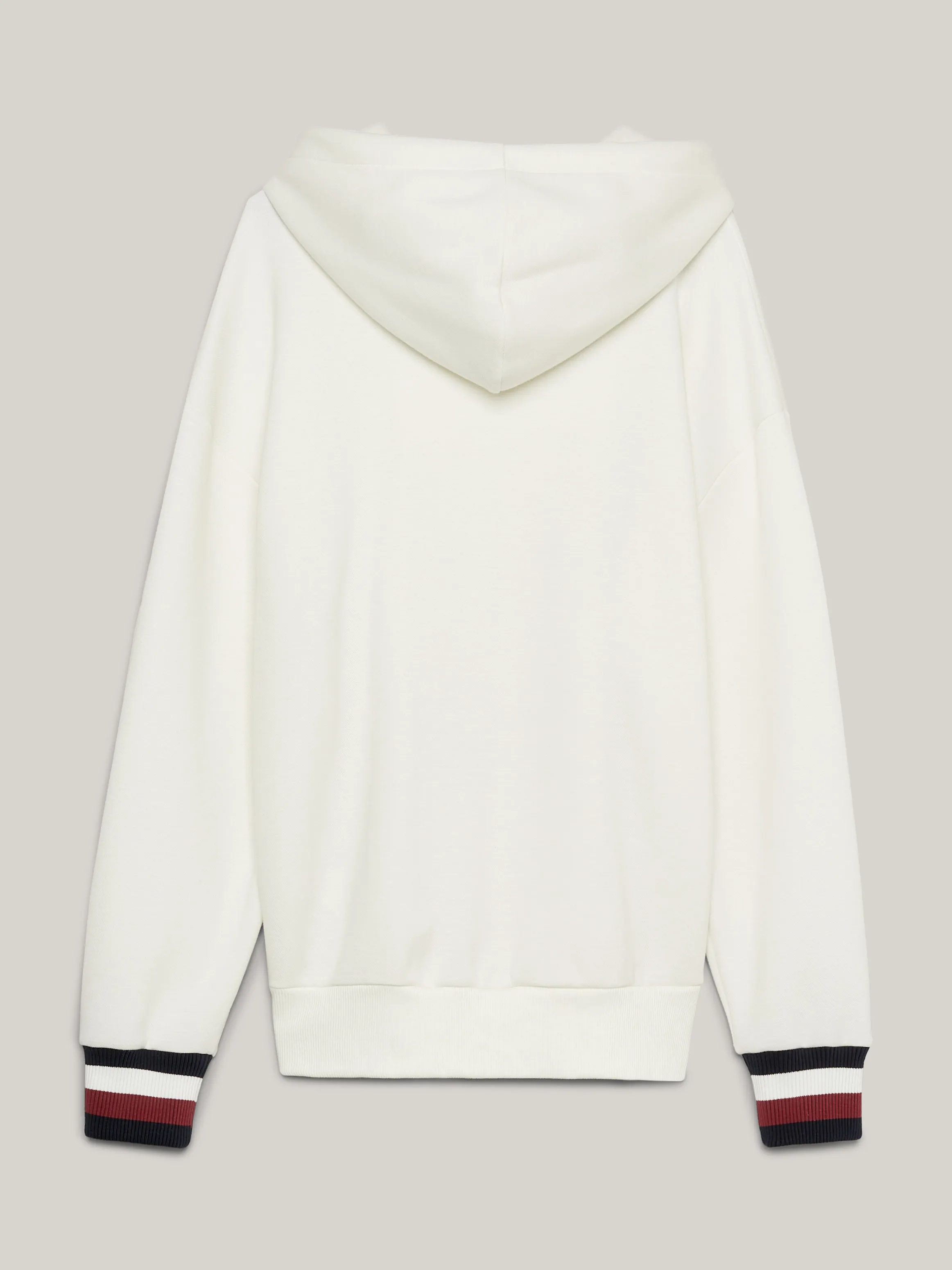 Crest Signature Cuffs Pique Textured Hoodie | Sweatshirts & Hoodies | Tommy Hilfiger