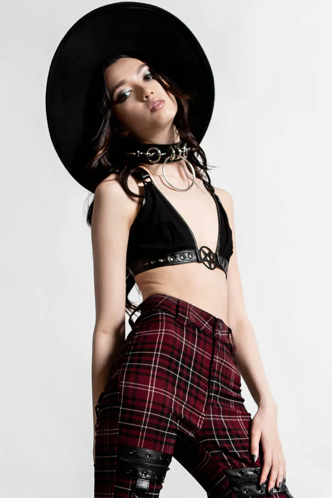 Crimson Daze Black Halter