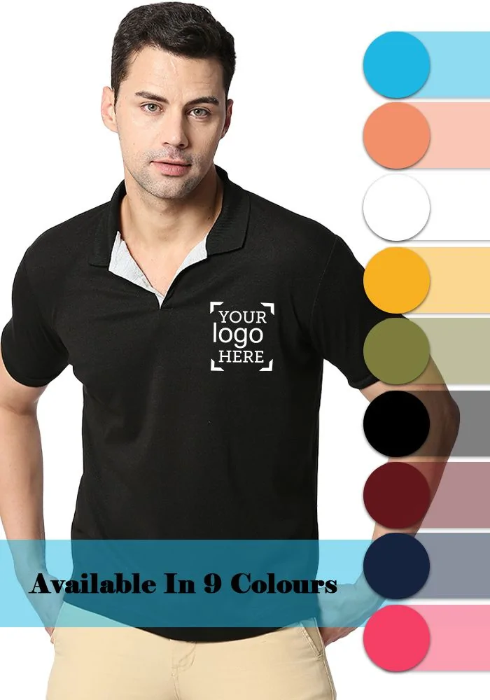 Custom PQ Polo Basic (Logo) for Men 