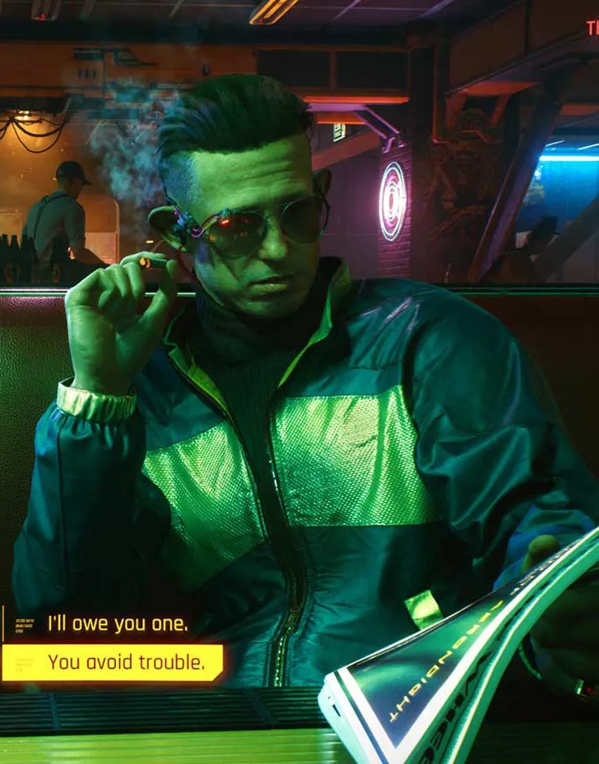 Cyberpunk 2077 Kirk Sawyer Jacket | ujackets.com