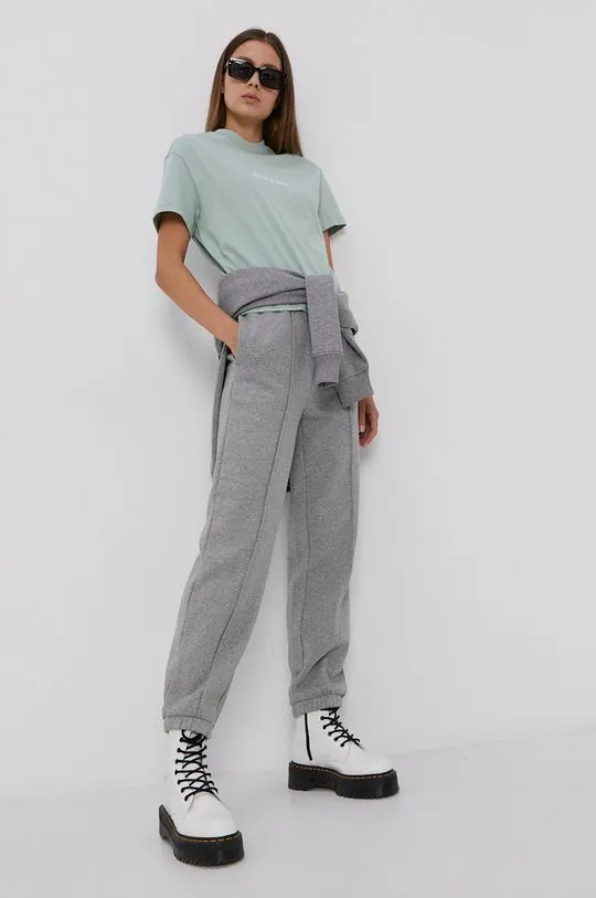 Dickies trousers women's gray color