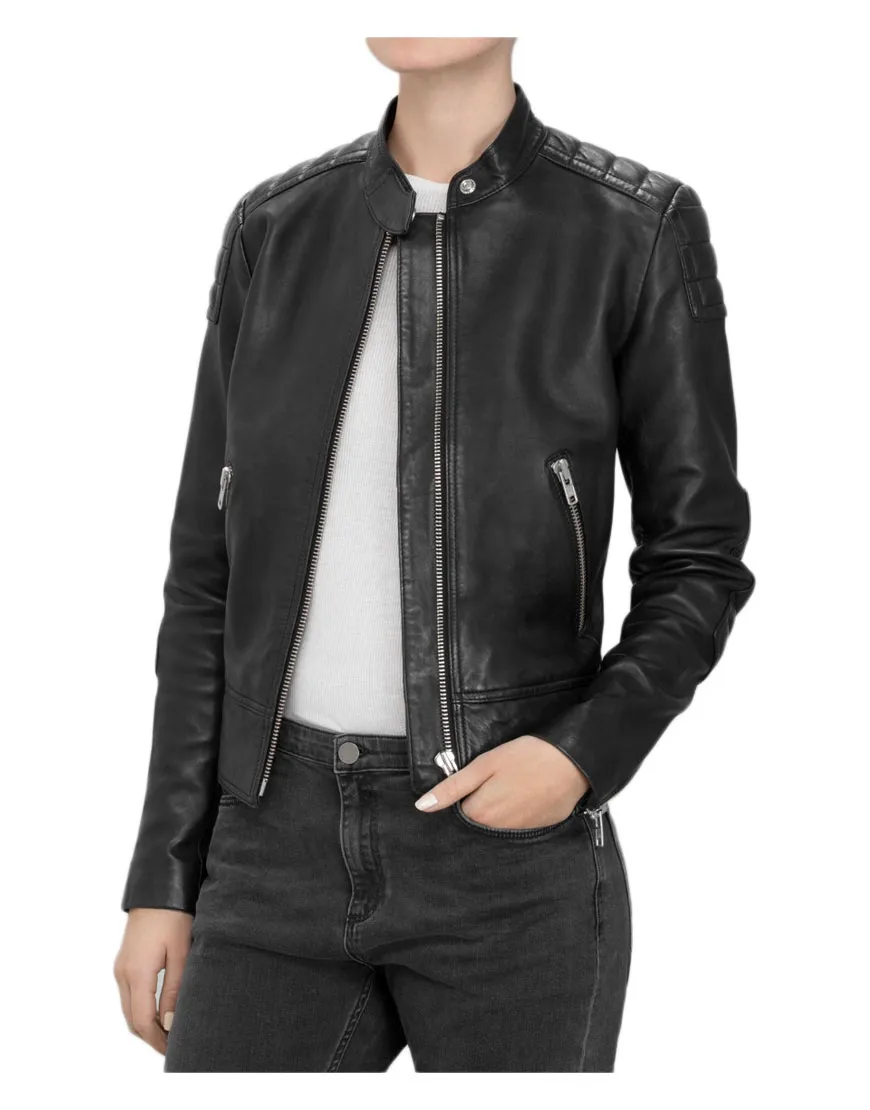 Doctor Who TV Series Clara Oswald Leather Jacket - UJackets