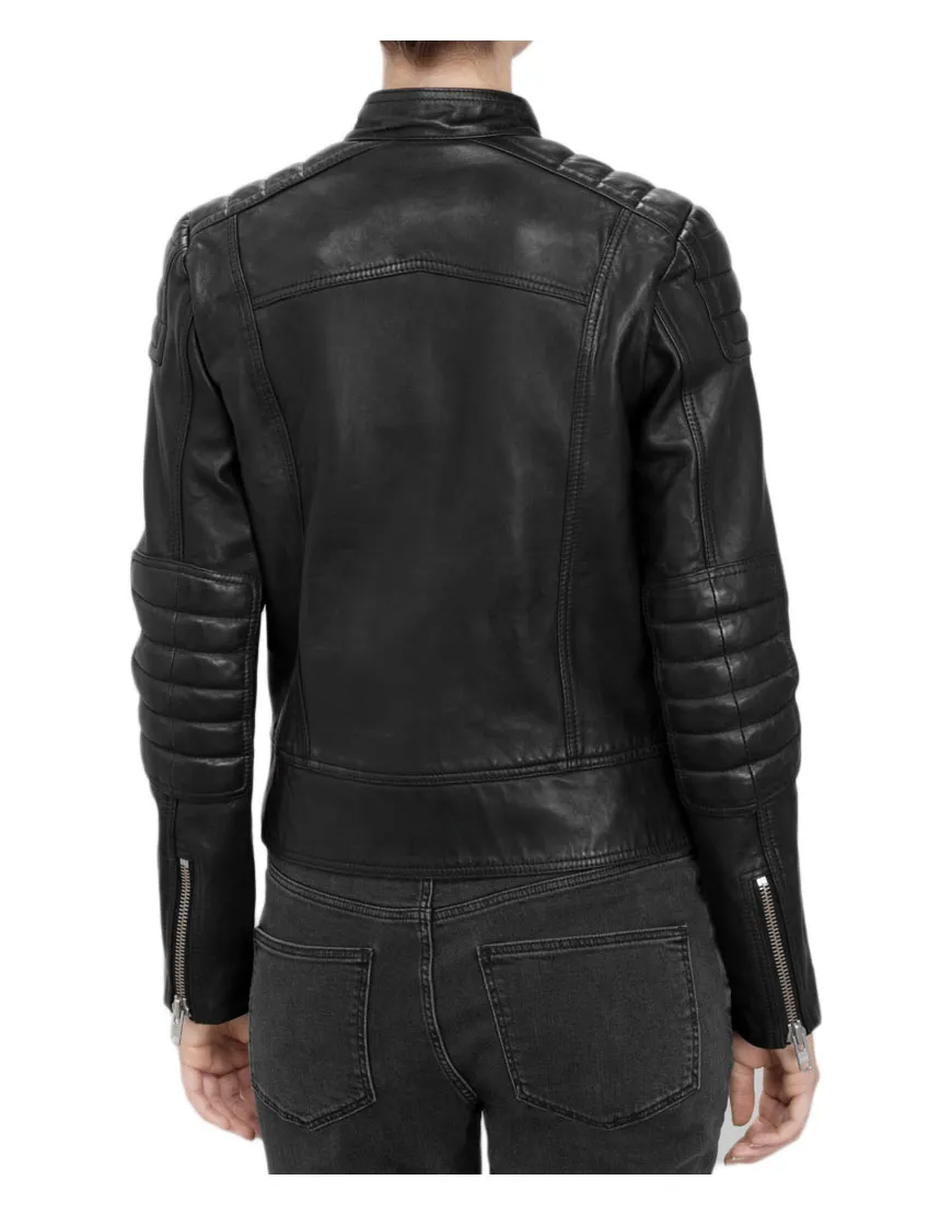 Doctor Who TV Series Clara Oswald Leather Jacket - UJackets