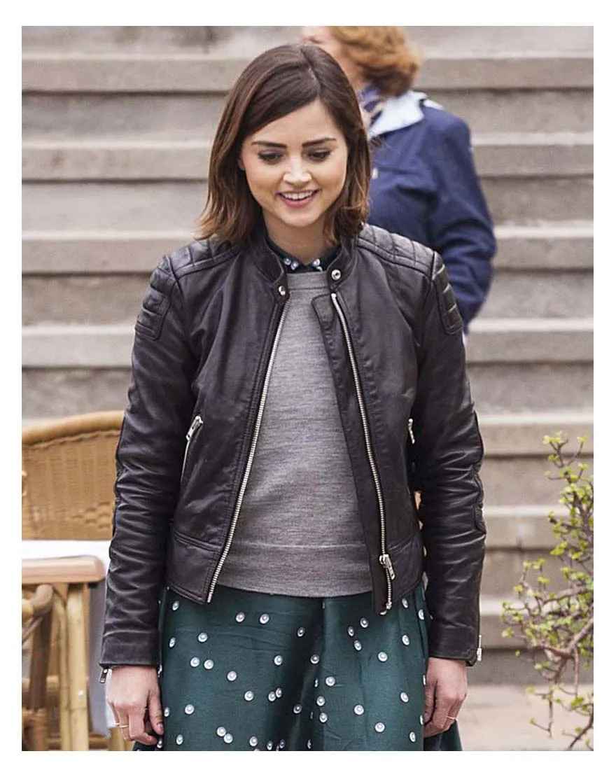 Doctor Who TV Series Clara Oswald Leather Jacket - UJackets