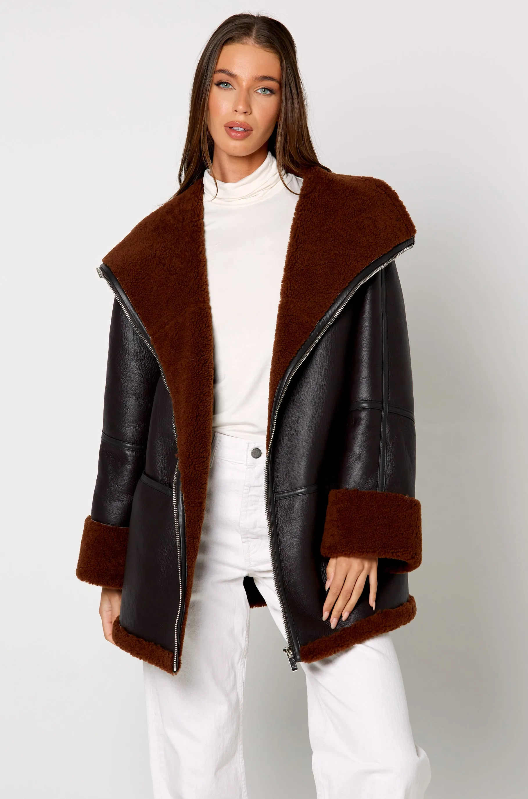 Donata Shearling Coat