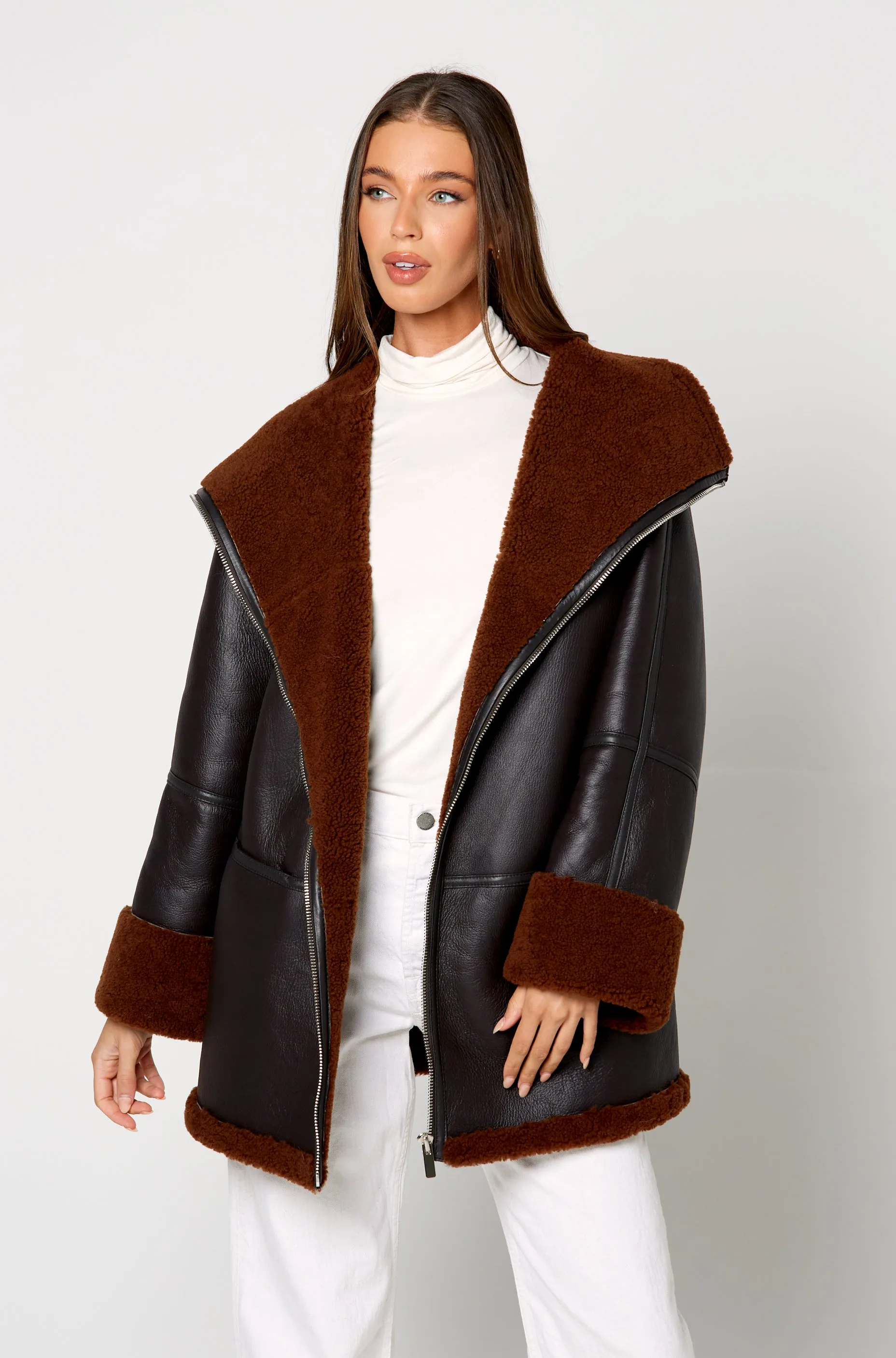 Donata Shearling Coat