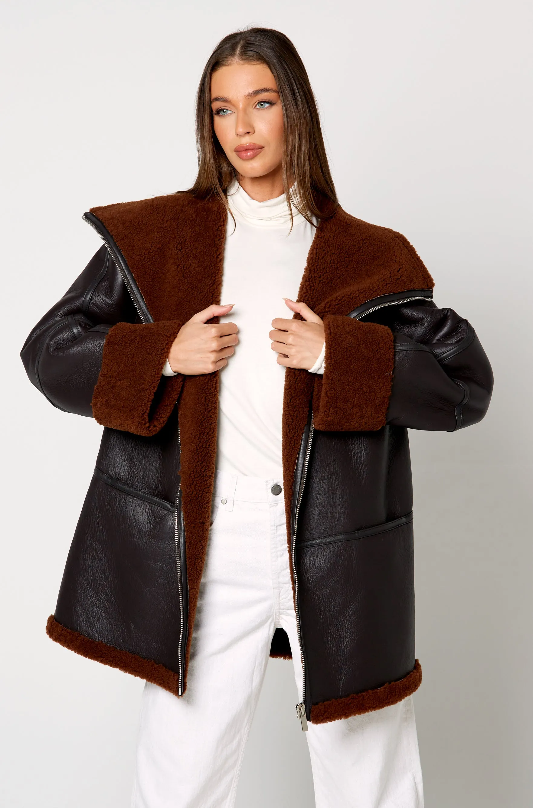 Donata Shearling Coat