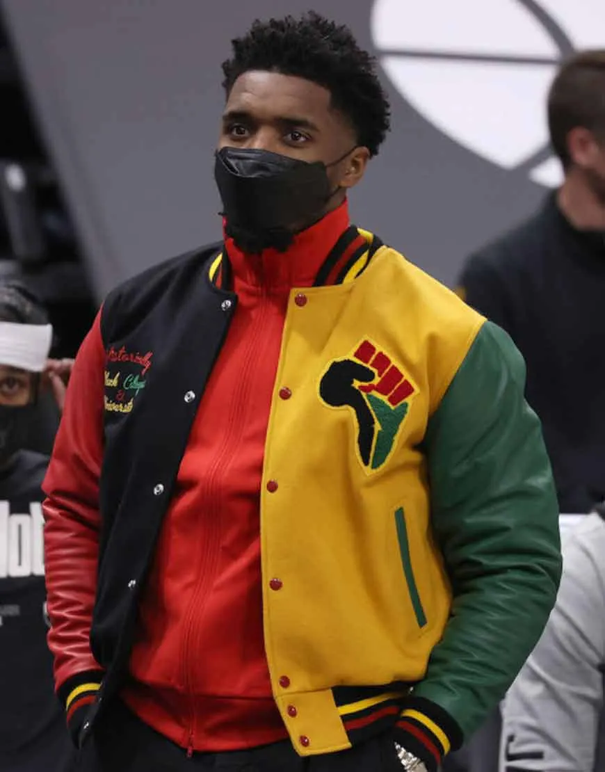 Donovan Mitchell HBCU Pride 2021 Jacket | Donovan Mitchell Jacket