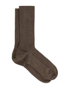 DORÉ DORÉ  Mid-calf socks  - Brown