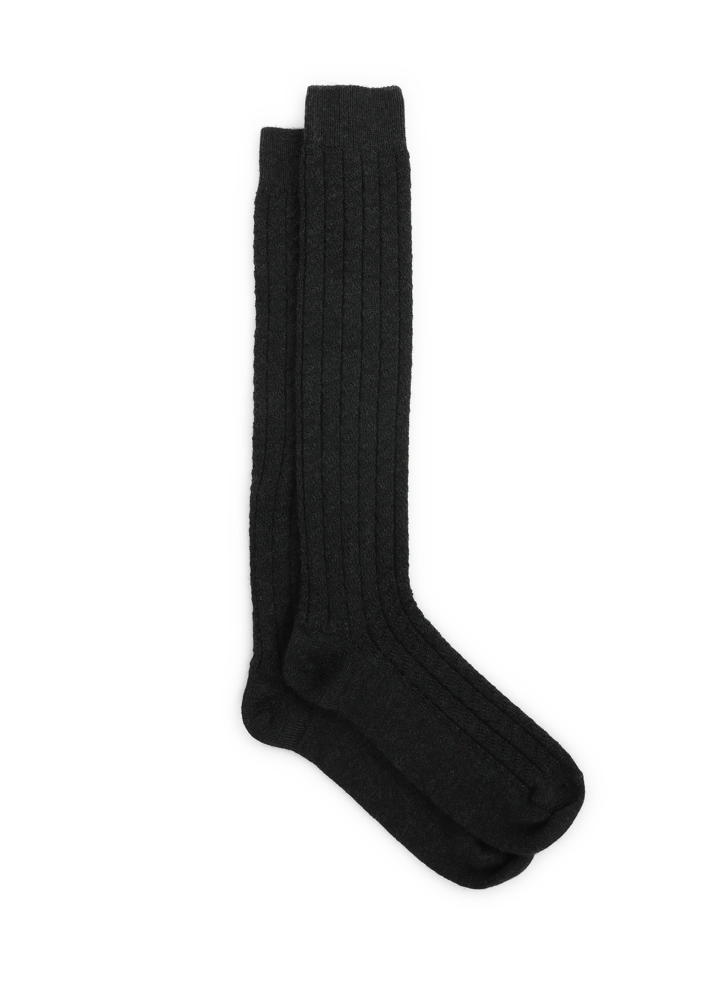 DORÉ DORÉ  Wool mid-calf socks - Grey