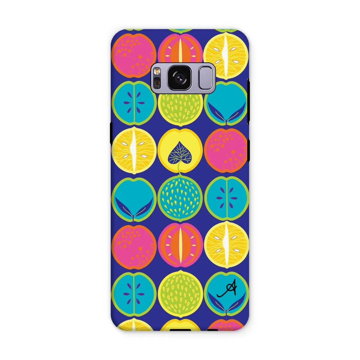 Eat Me Tropicana Blue Amanya Design Tough Phone Case