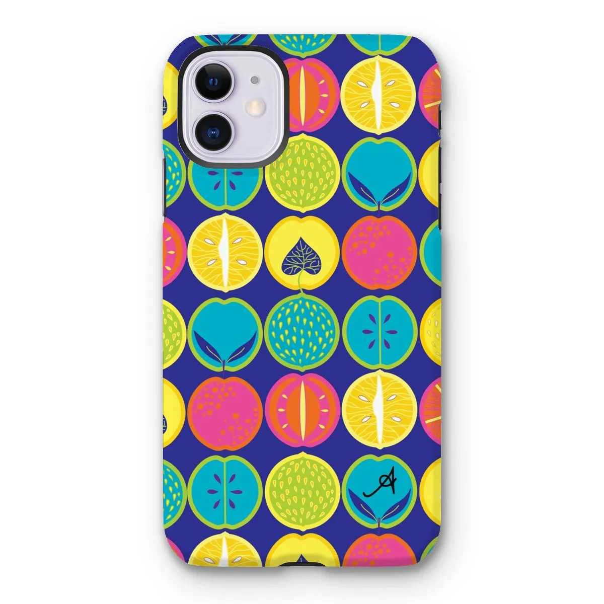 Eat Me Tropicana Blue Amanya Design Tough Phone Case